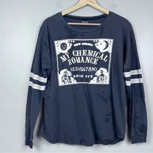 My Chemical Romance Acid Washed Ouija Board Spirit Jersey Size M; Music, Goth